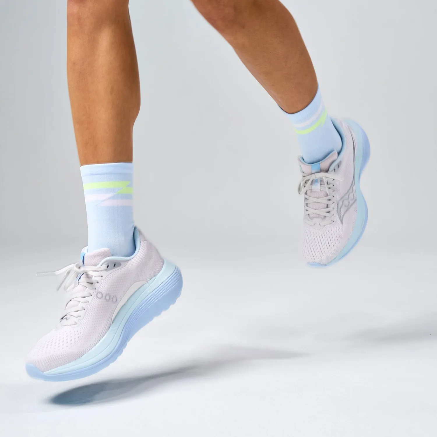 Feetures Elite Ultra Light Mini Crew sokker 6-pk White Mix tynn
