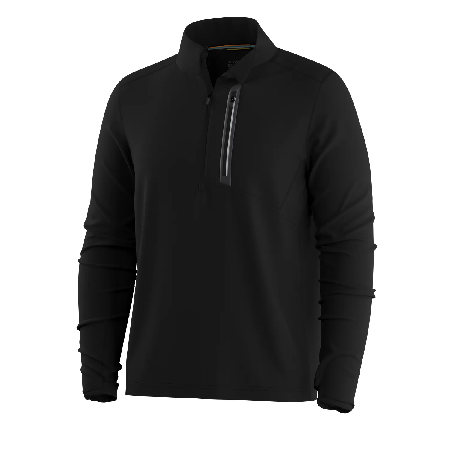 Smartwool Active Fleece 1/2 Zip fleecegenser svart merino