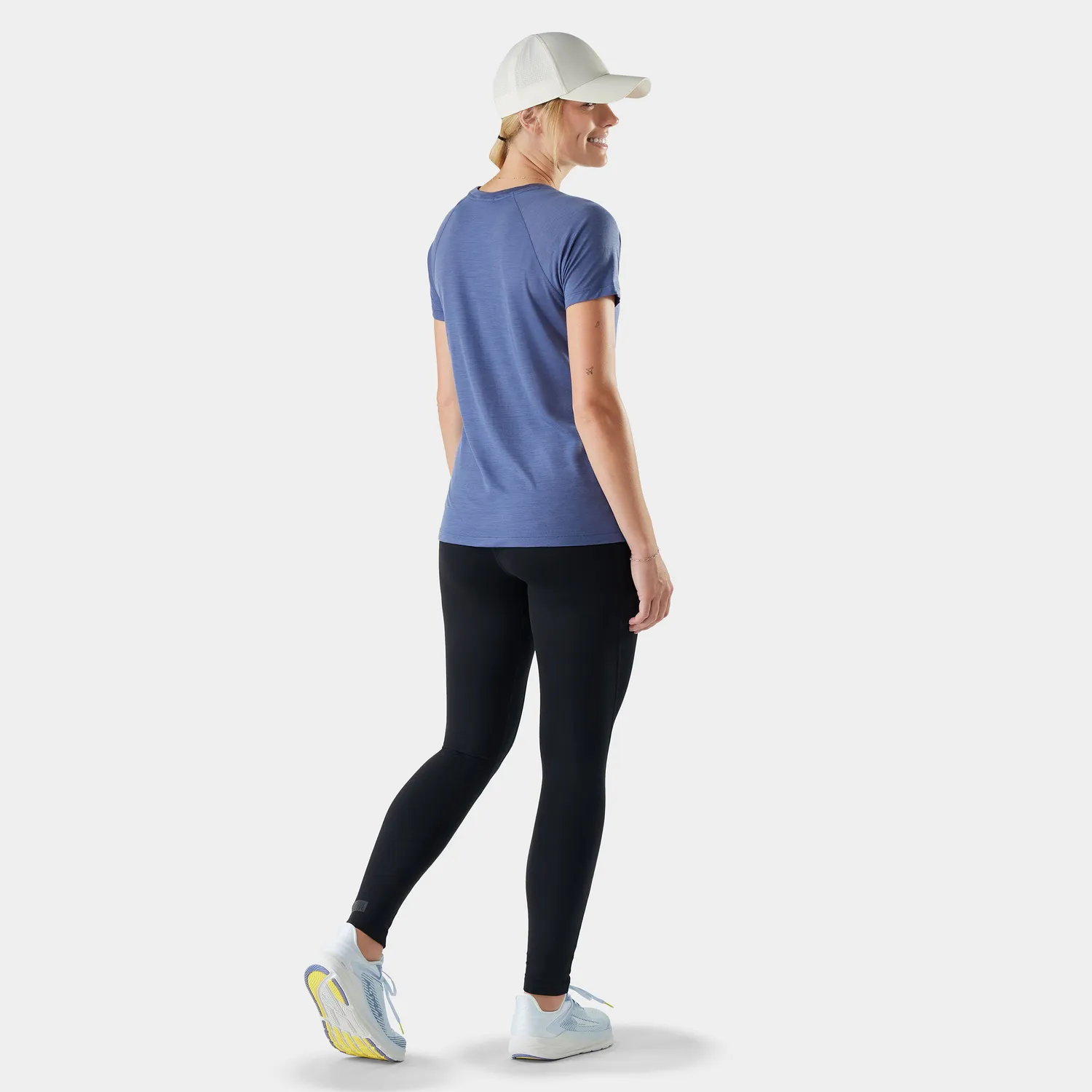 Smartwool Active Ultralite t-skjorte blå XS tencel