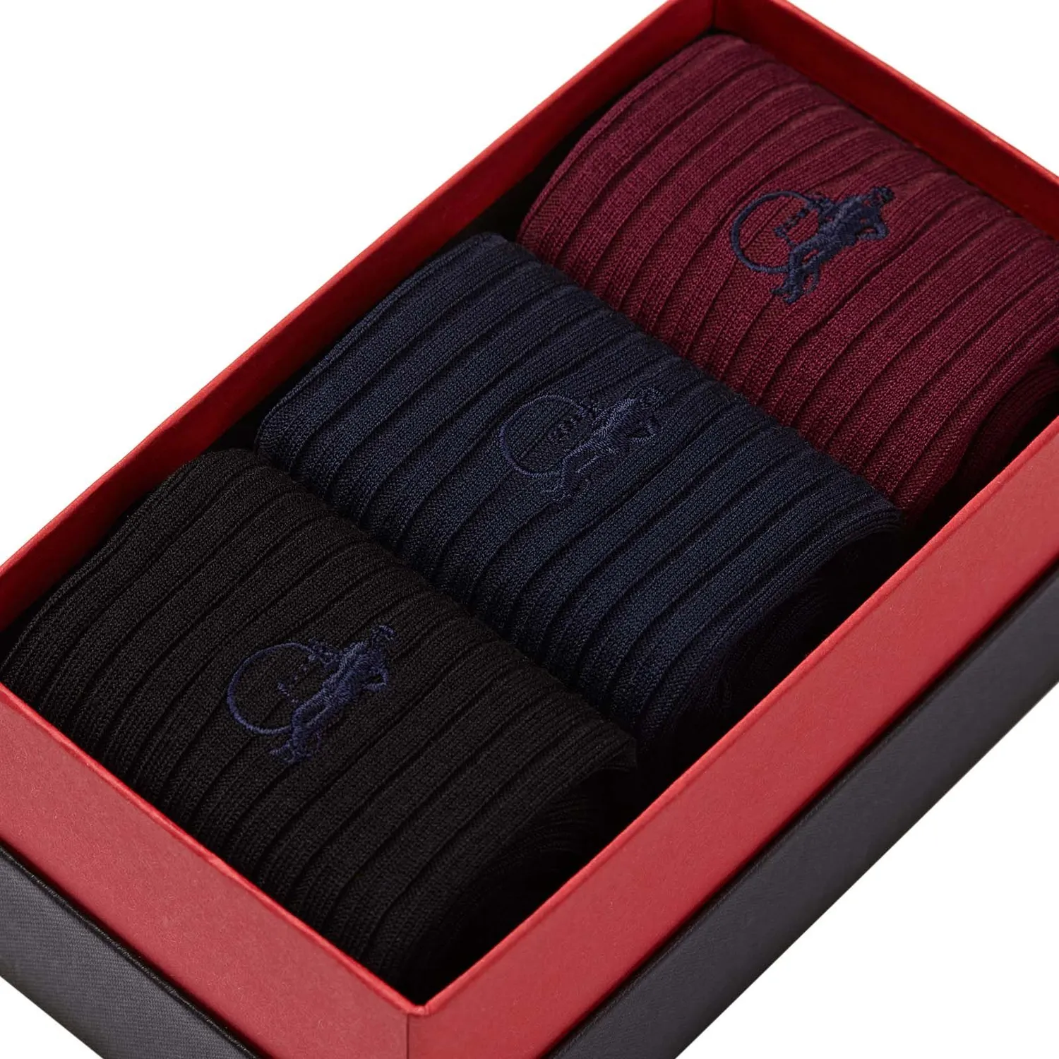 London Sock Company Simply Traditional II sokker 3 par bomull