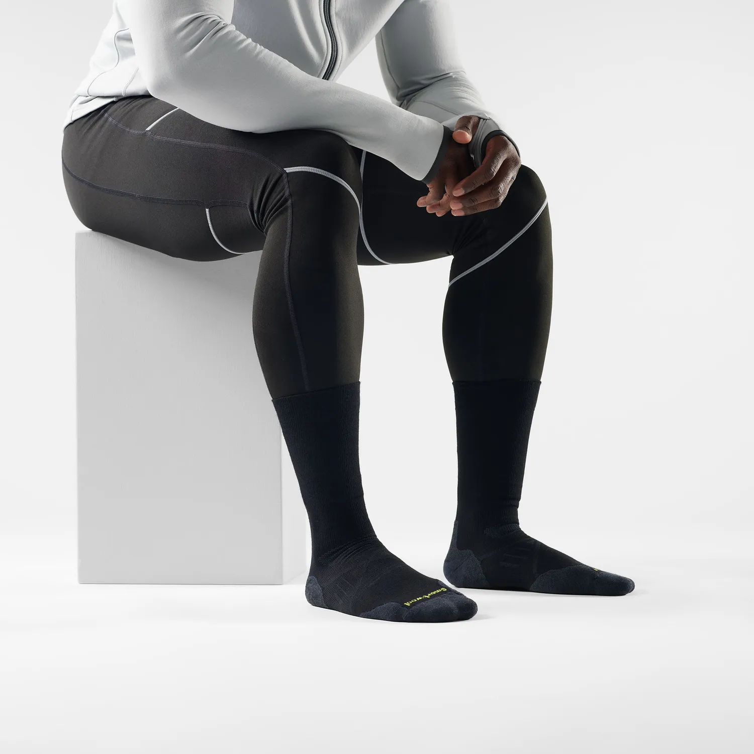 Smartwool Nordic Crew sokker svarte varm