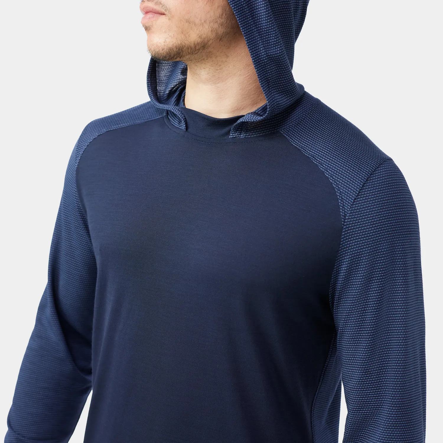 Smartwool Active Mesh hoodie Nightfall Blue M