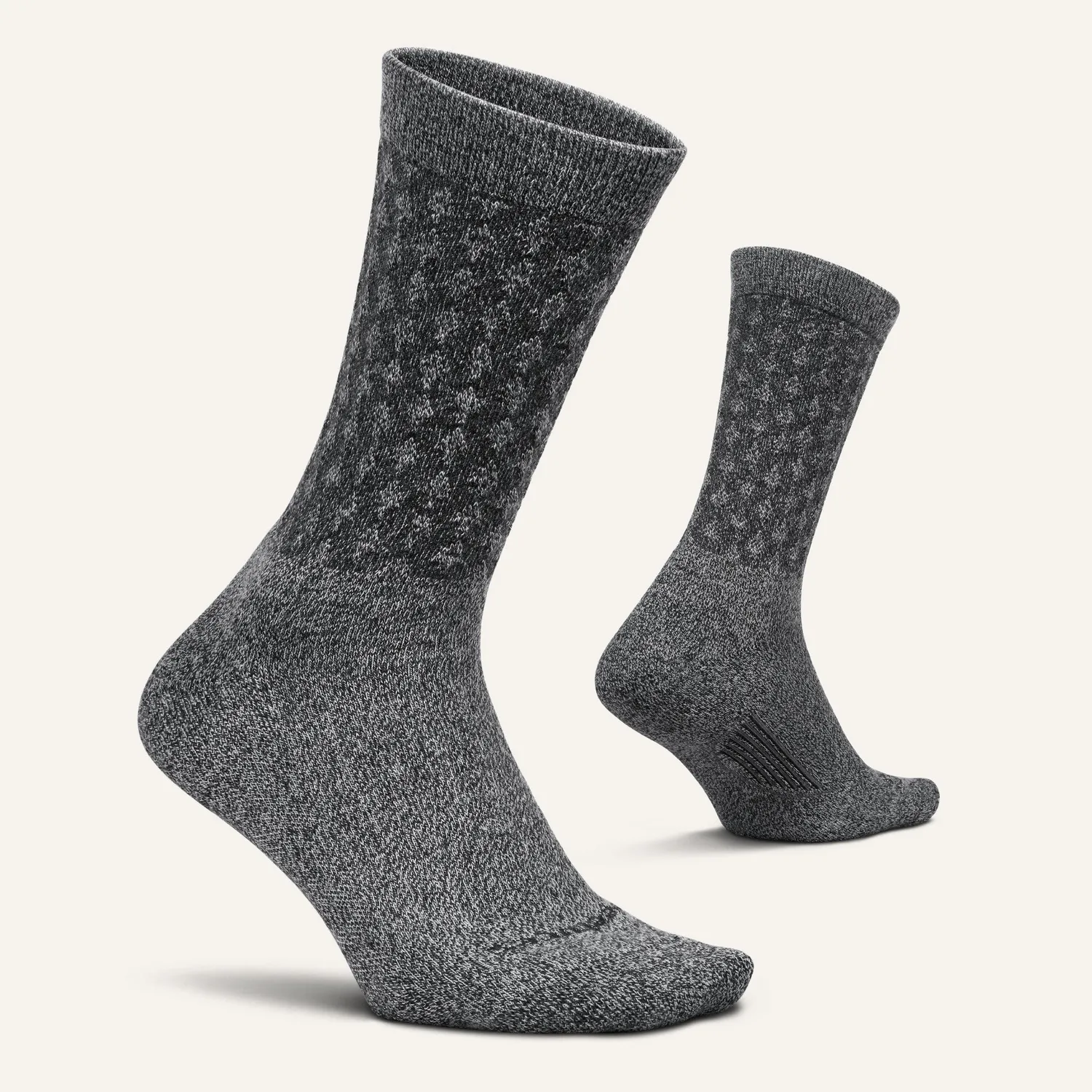 Feetures Everyday Max Cushion Crew sokker plush taupe