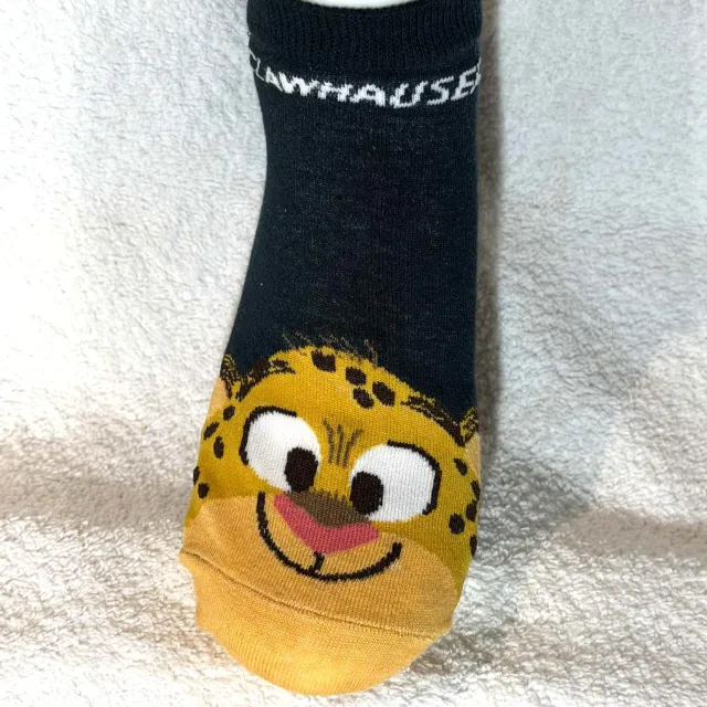 Kule-Sokker Leopard ankelsokk barn
