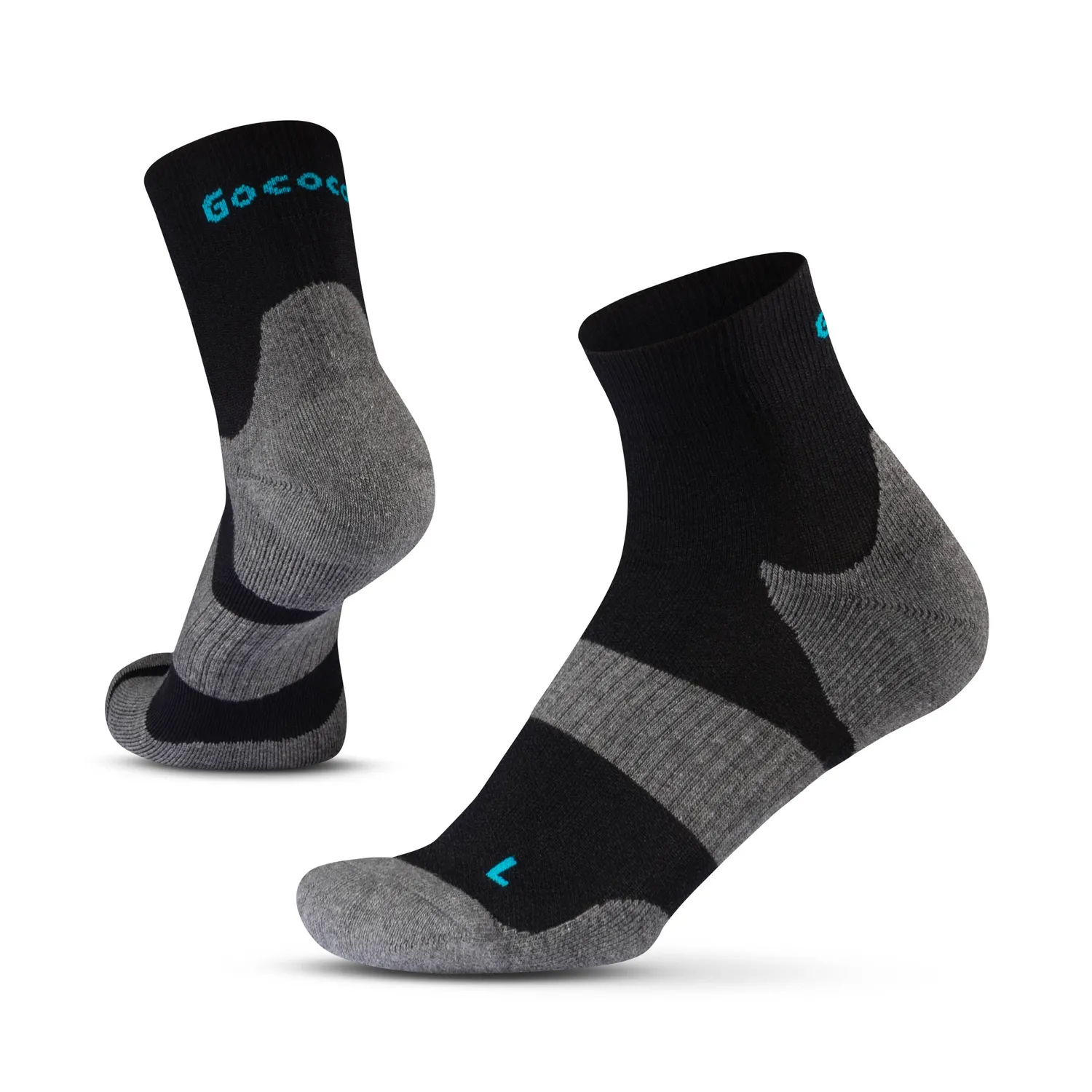 Gococo Trail Run Essentials løpesokker 4-pakk terreng