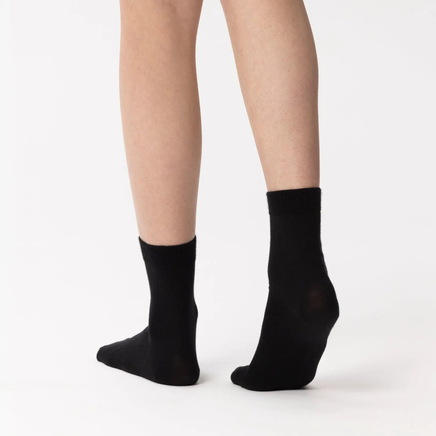 Rohner Premium Women sokker black kasjmir silke