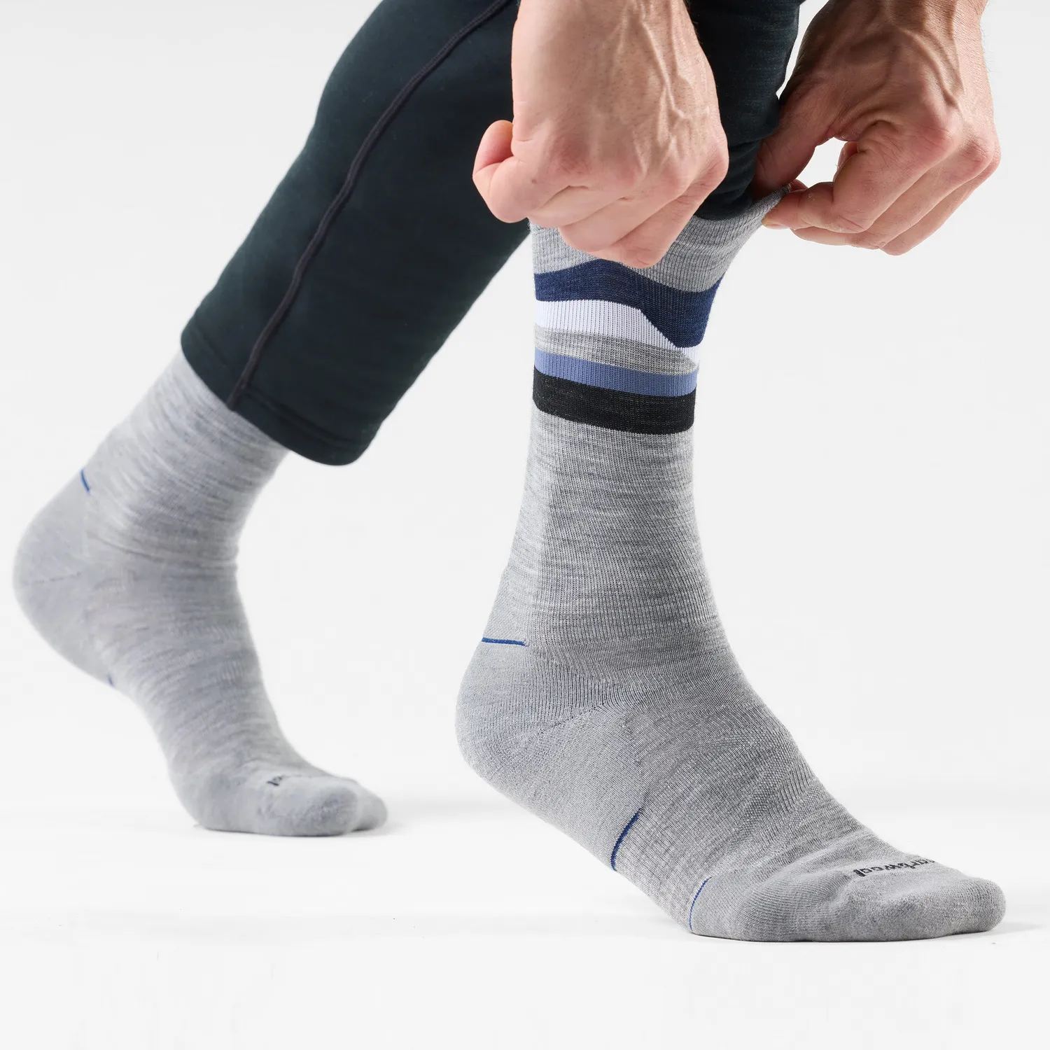 Smartwool Run Cold Weather Horizons Crew sokker ull
