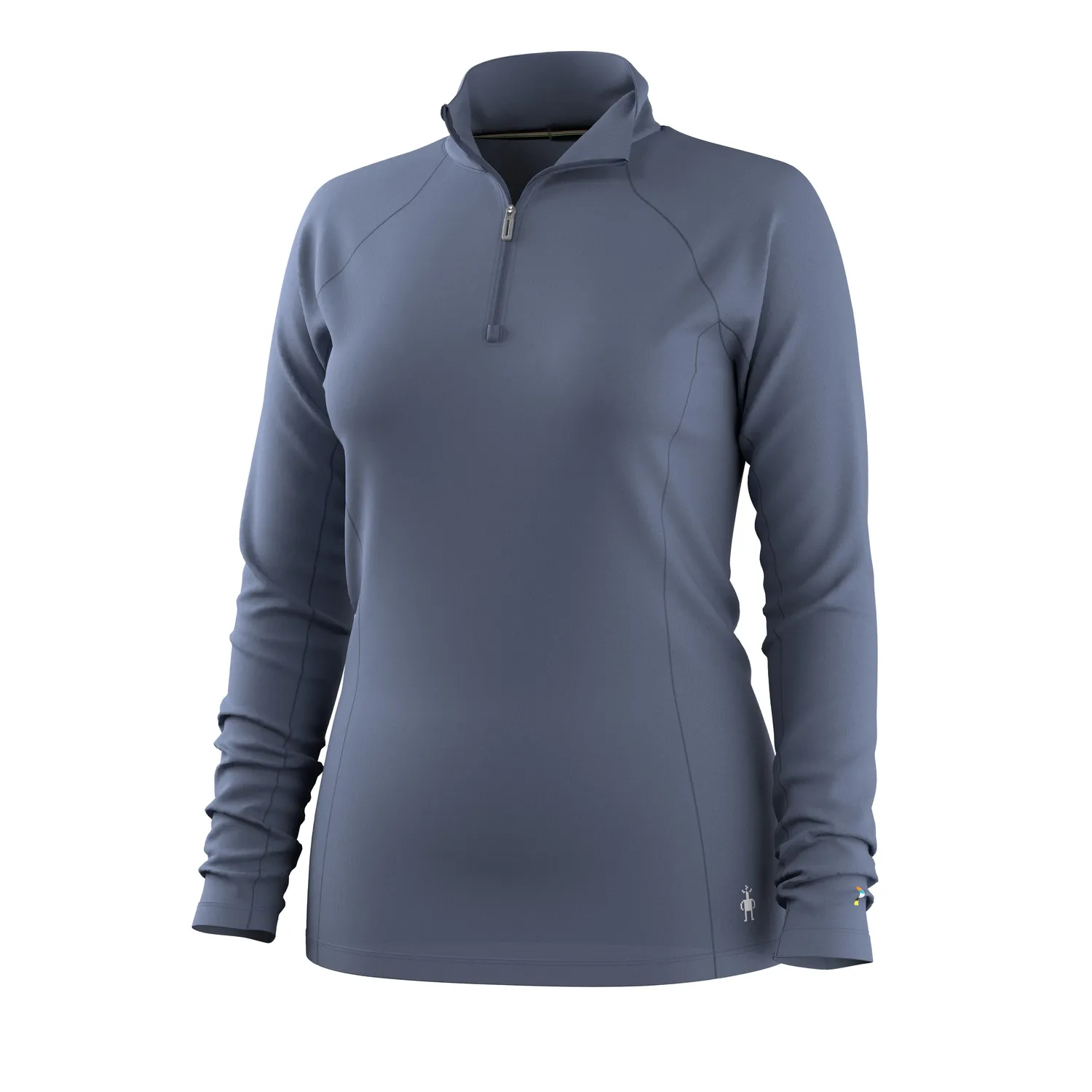 Smartwool Classic All-Season Merino Base Layer 1/4 Zip ulltrøye Nightfall Blue merino