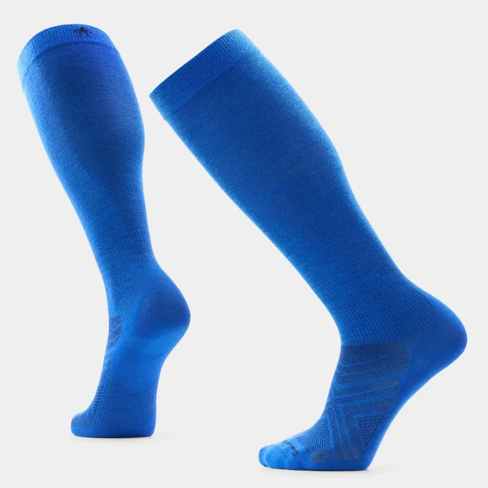 Smartwool Ski OTC skisokker Laguna Blue uten demping