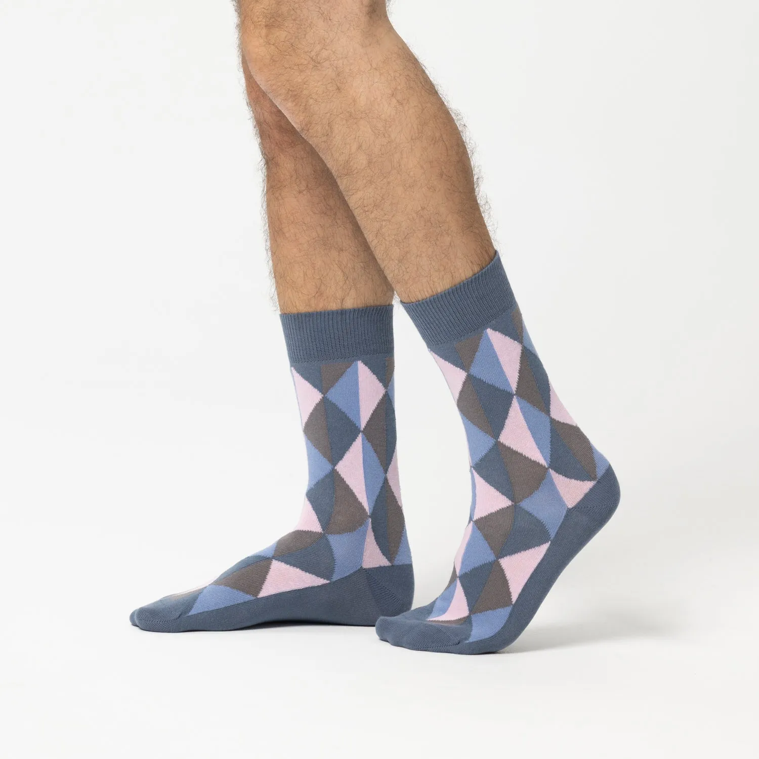 Rohner Fashion sokker gråblå temperatur
