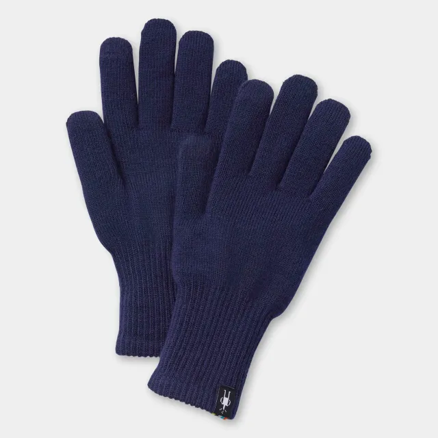 Smartwool Liner hansker marineblå merinoull
