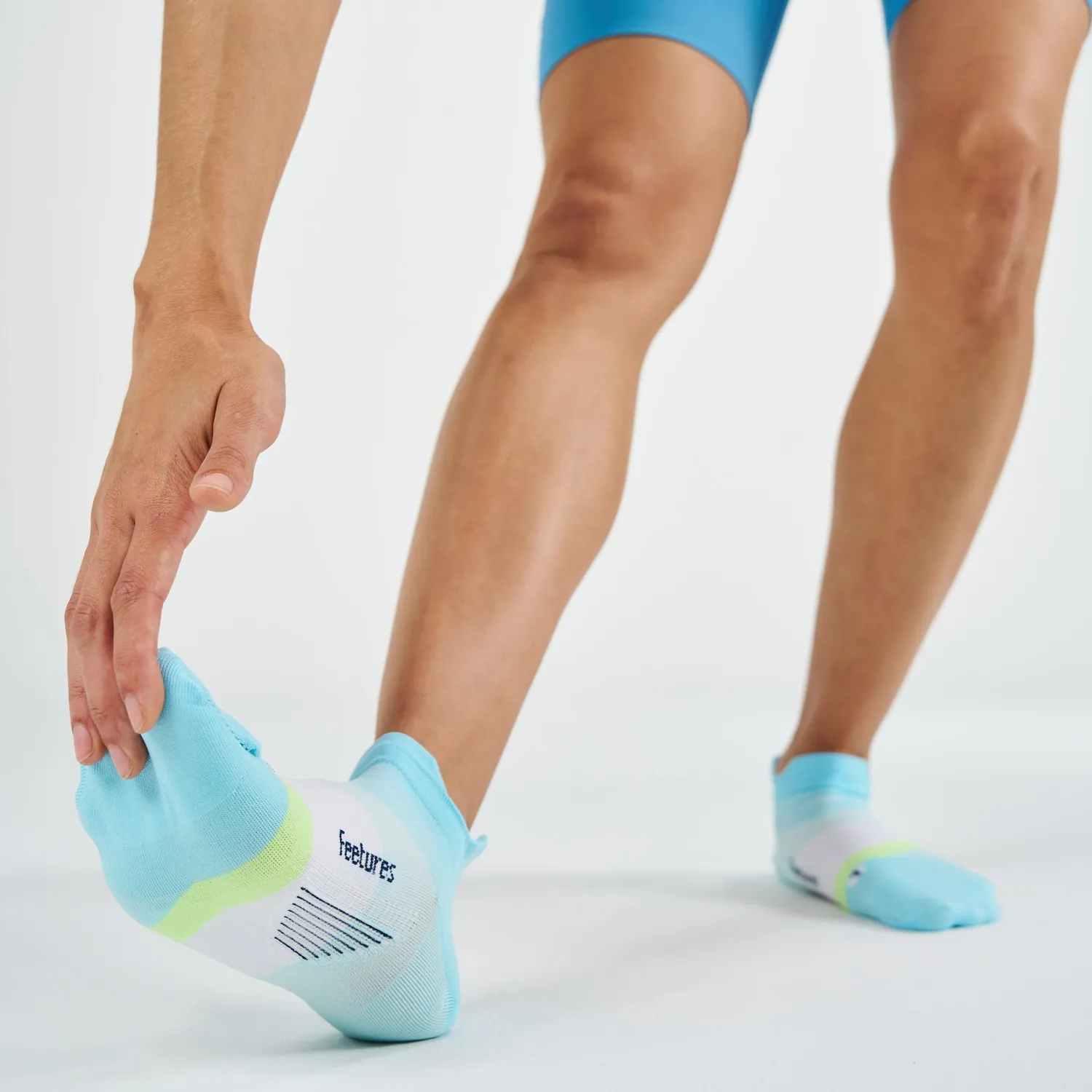Feetures Elite Ultra Light Tab sokker rally blue