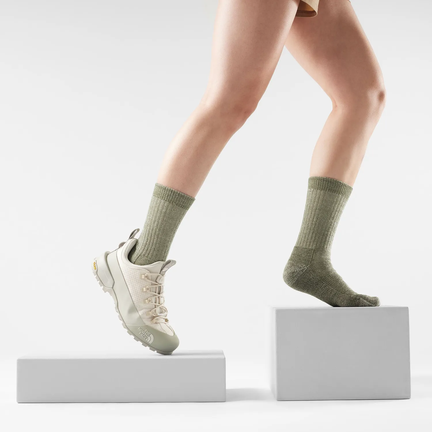 Smartwool Hike Classic Edition Crew sokker sage tykk