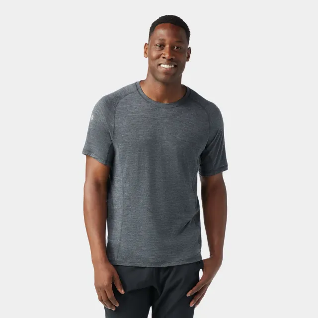 Smartwool Active Ultralite Short Sleeve t-skjorte grå trening