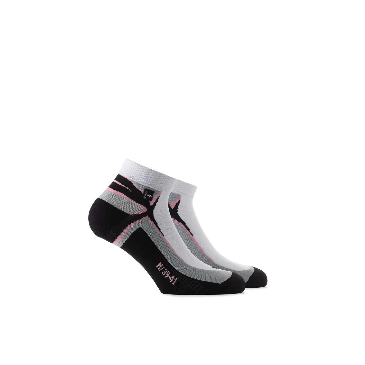 Rohner SecondLife R-Power Light l/r løpesokker rosa 36-38