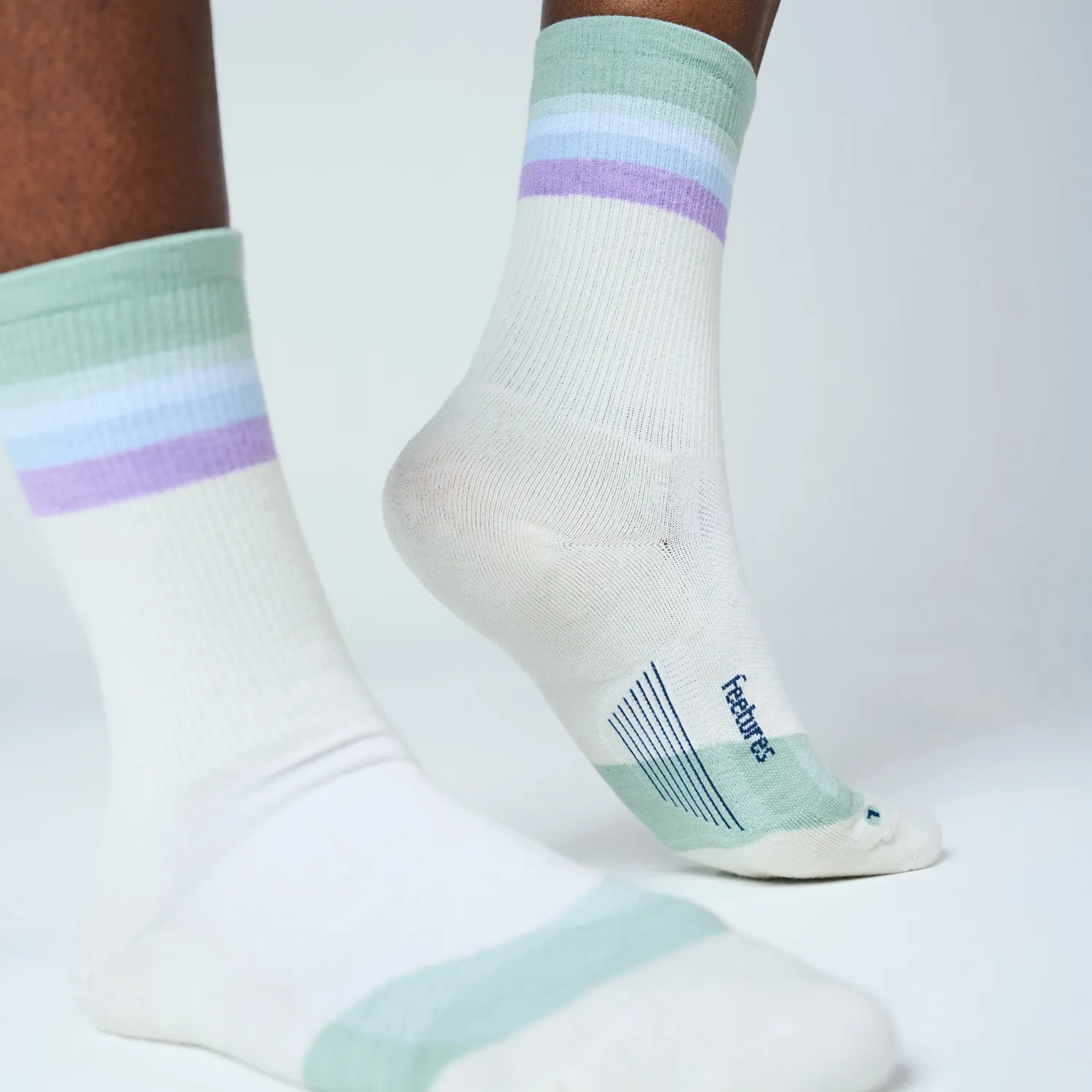 Feetures Merino 10 Max Cushion Mini Crew sokker 6-pack merinoull