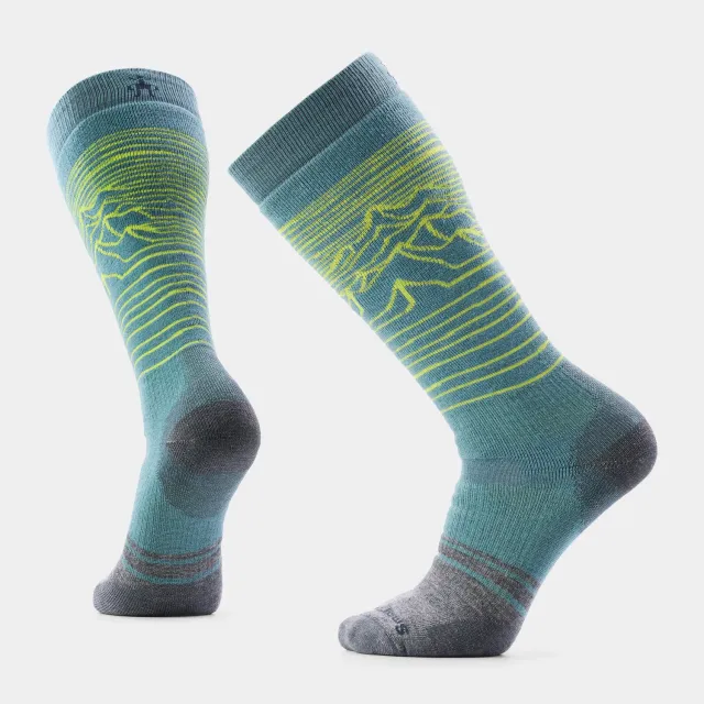 Smartwool Snowboard Iguchi OTC sokker Dusty Teal ull