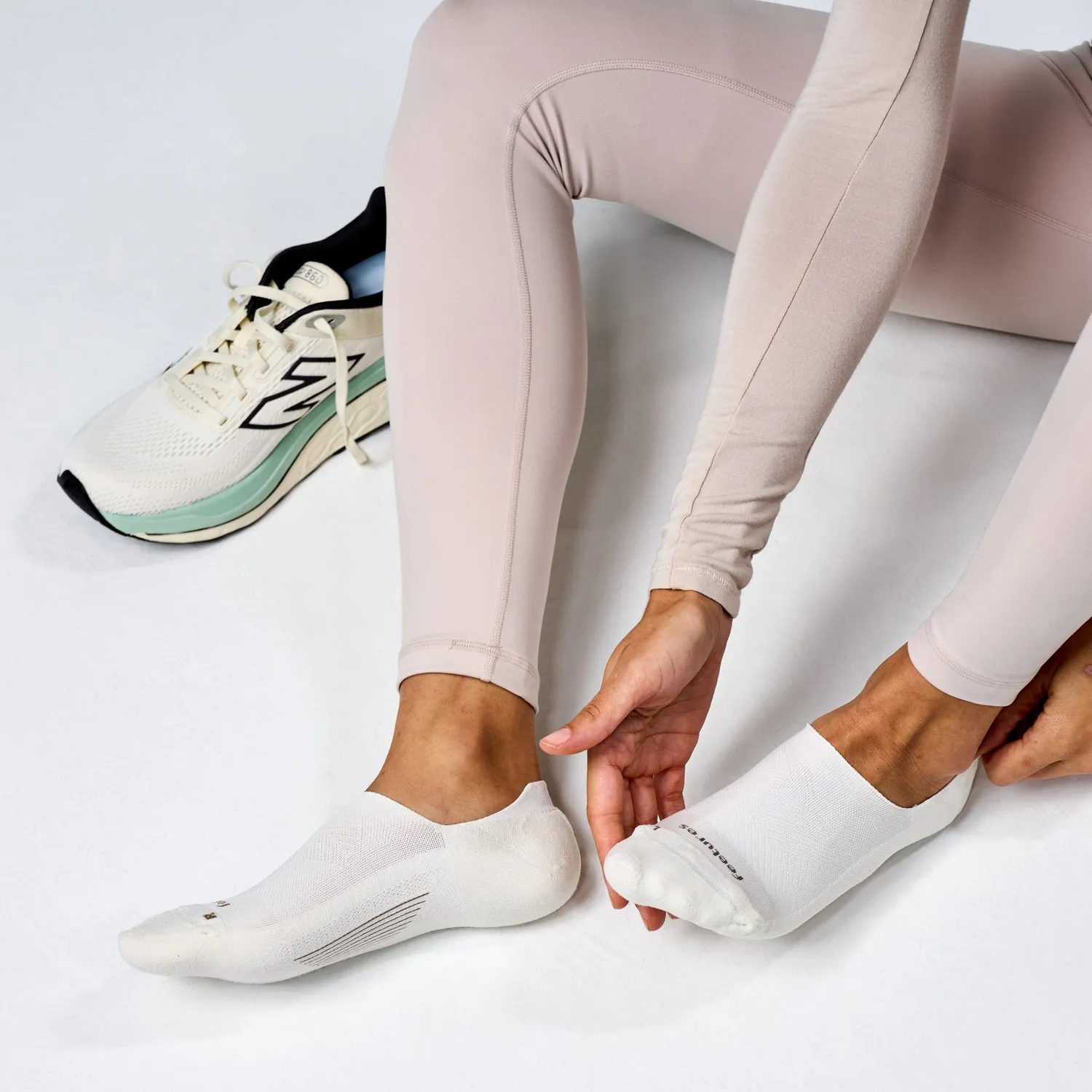 Feetures Elite Light Cushion Invisible sokker 6-pack tynn