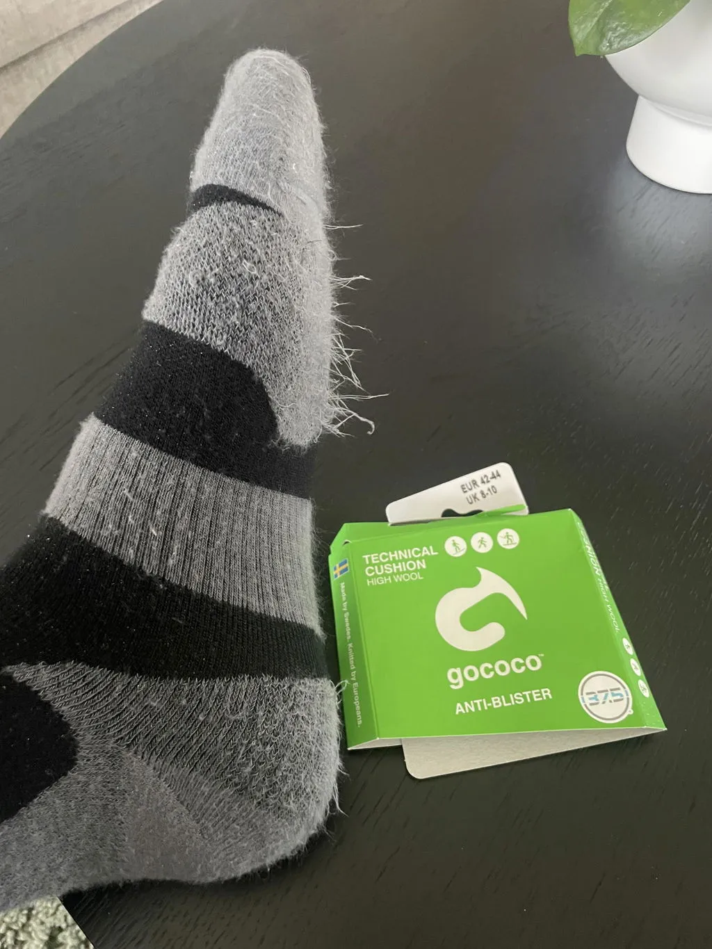 Gococo Technical Cushion High Wool ullsokker 35-38 merino