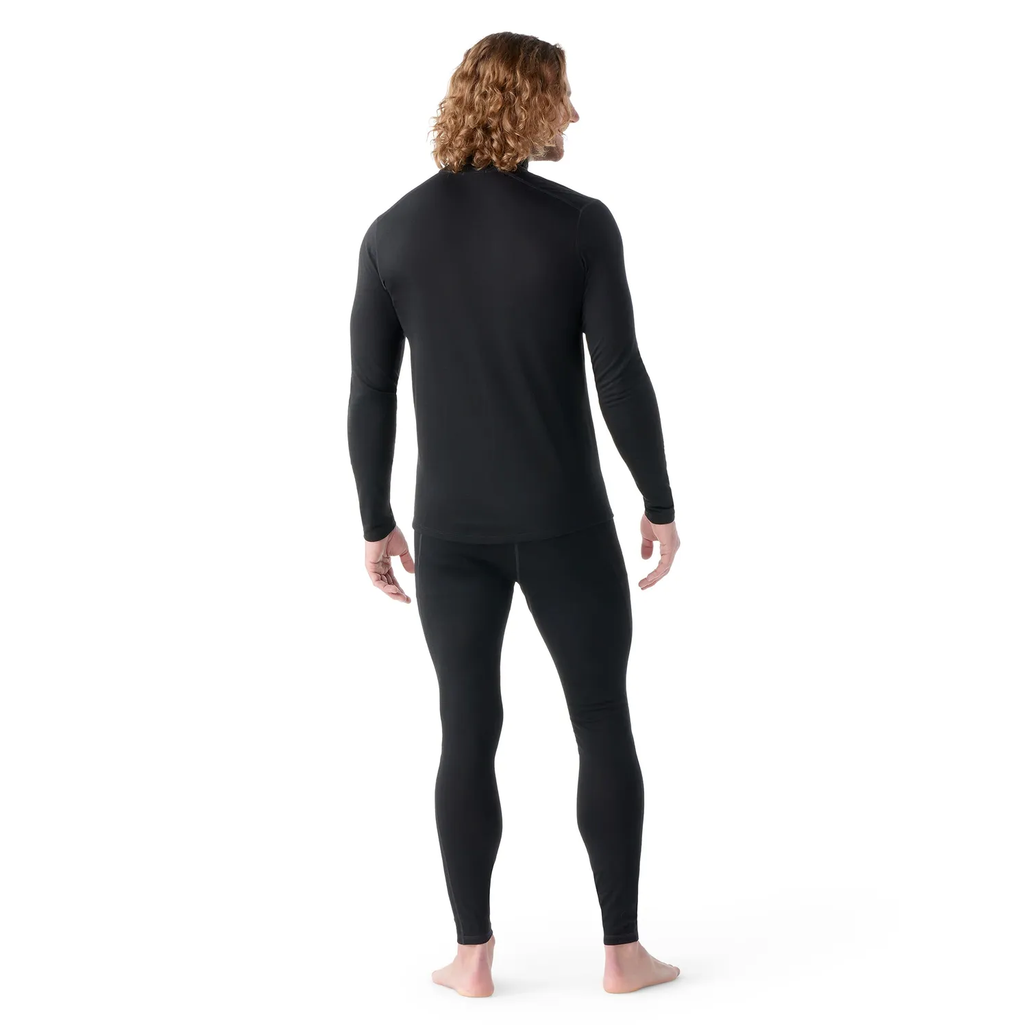 Smartwool Classic All-Season 1/4 Zip ulltrøye Black herre