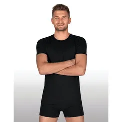 Rohner Men Shirt T-Neck Basic t-skjorte bomull rund hals