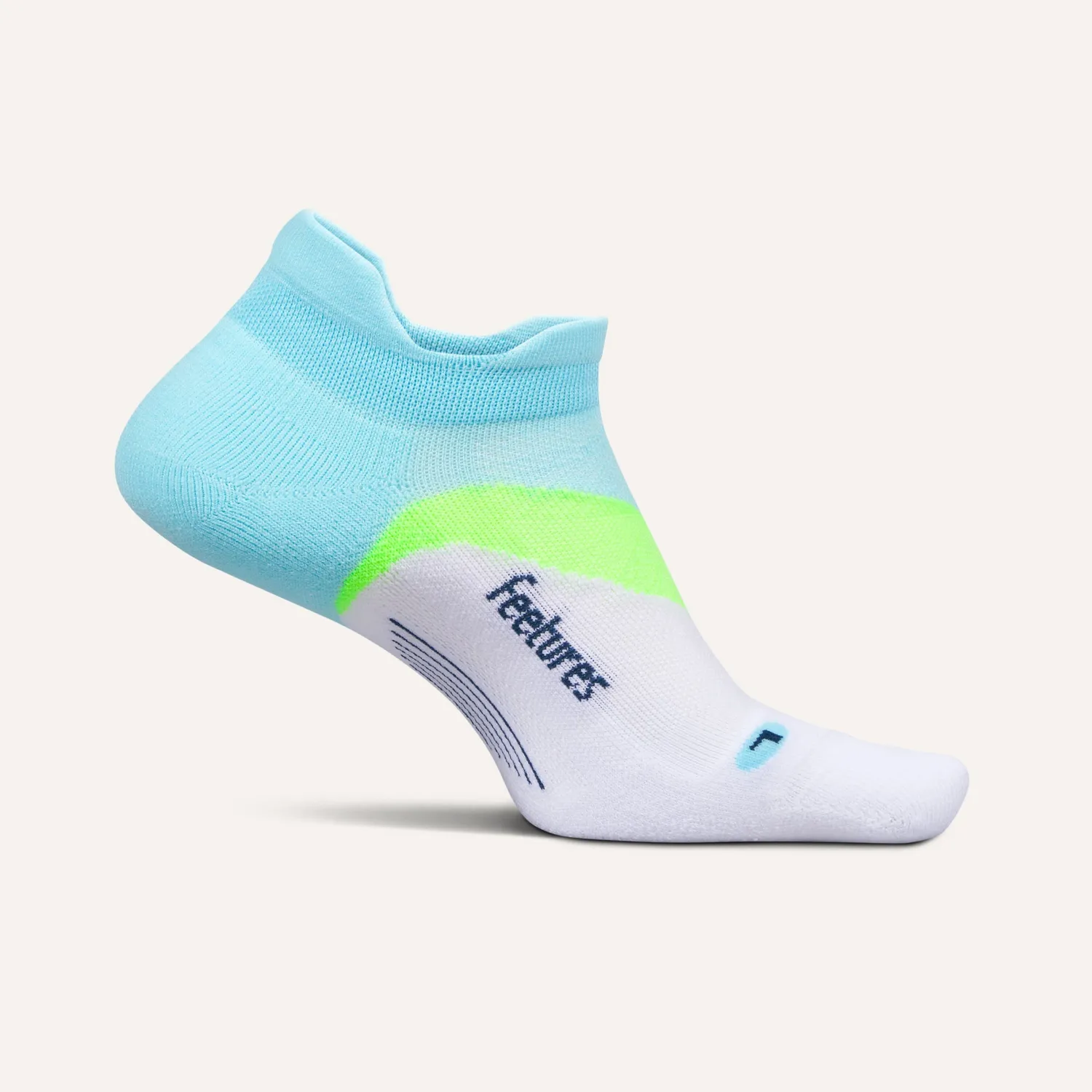 Feetures Elite Light Cushion Tab sokker Rally Blue lett