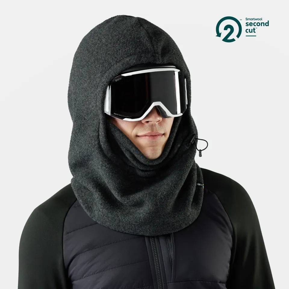 Smartwool Second Cut Fleece Hood fleecehette charcoal