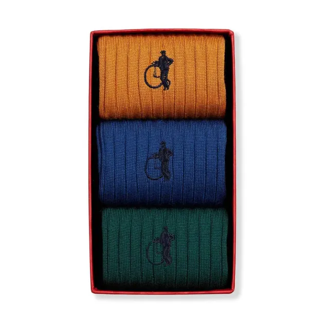 London Sock Company Merino Heroes sokker 3-pak merinoull
