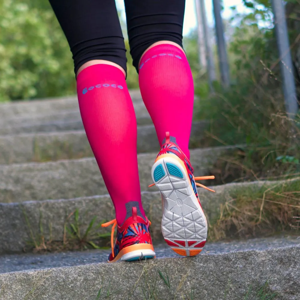 Gococo Compression Cerise kompresjonssokker 18-21 mmHg