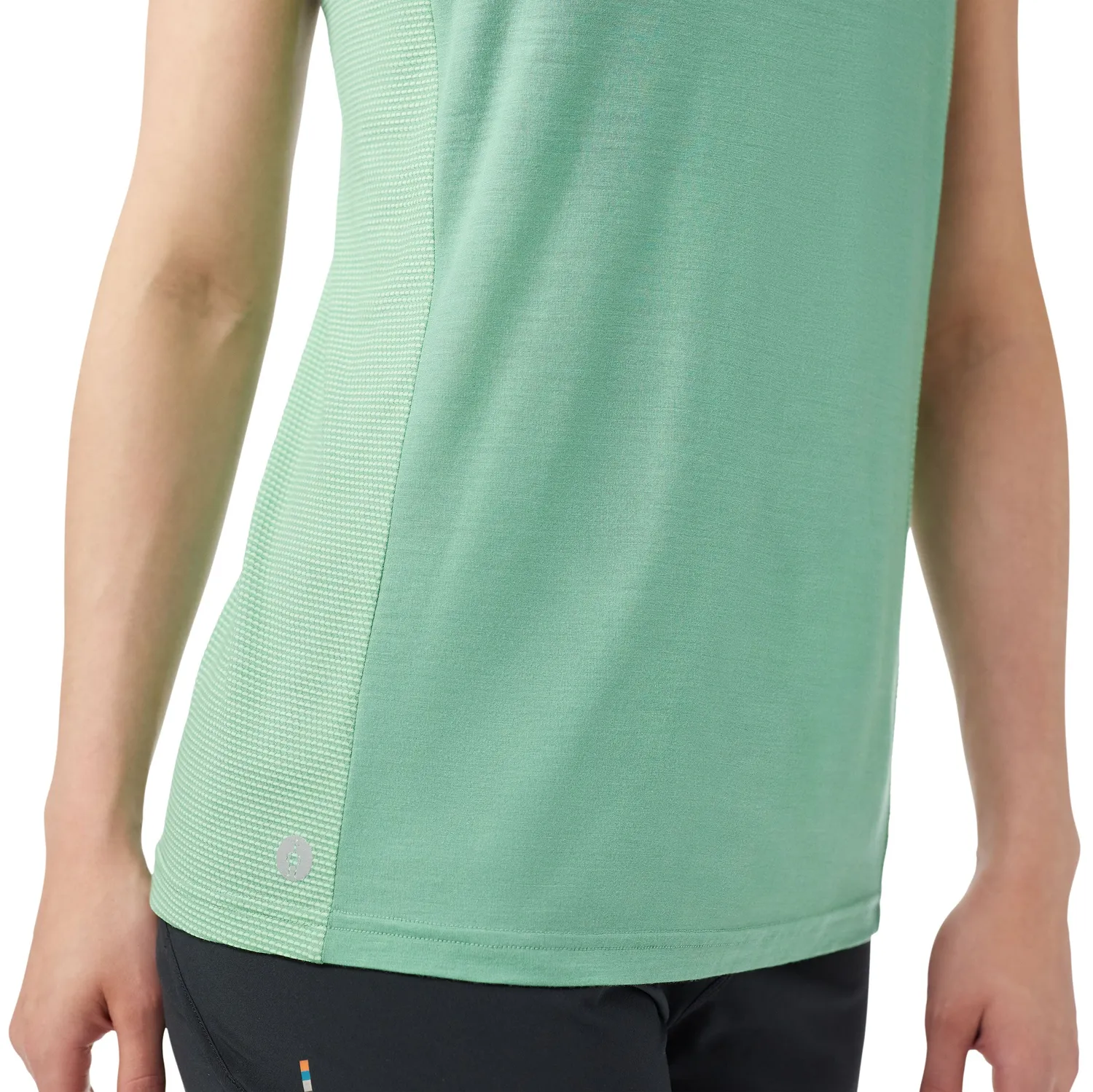 Smartwool Active Mesh Racerback singlet zen green merino