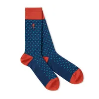 London Sock Company Vintage Blues sokker 3-pk blå