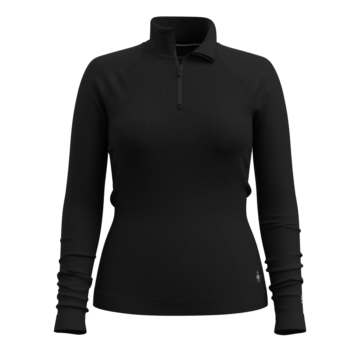 Smartwool Classic Thermal ullgenser svart XS glidelås