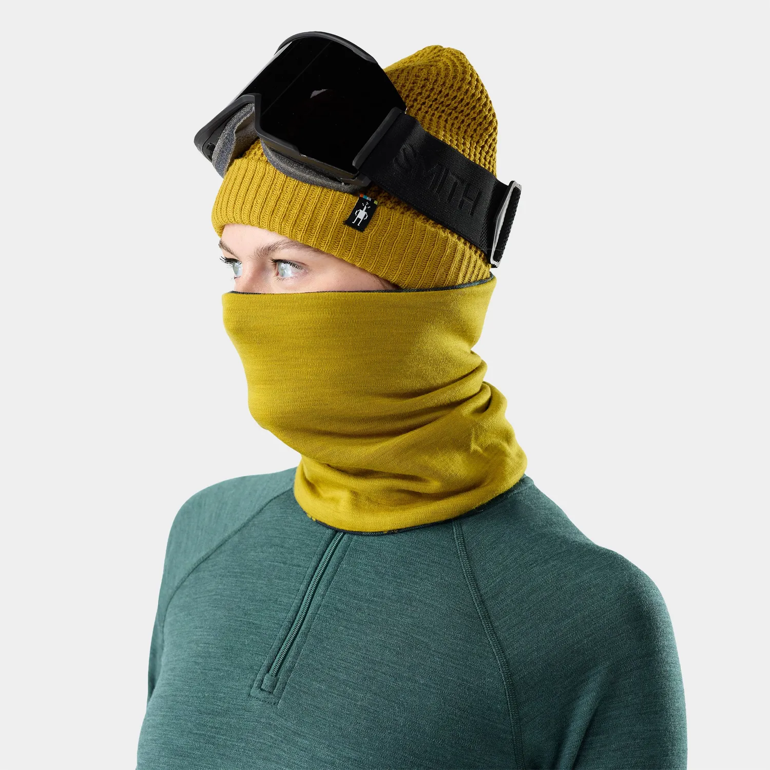 Smartwool Thermal Reversible hals Dark Teal ull