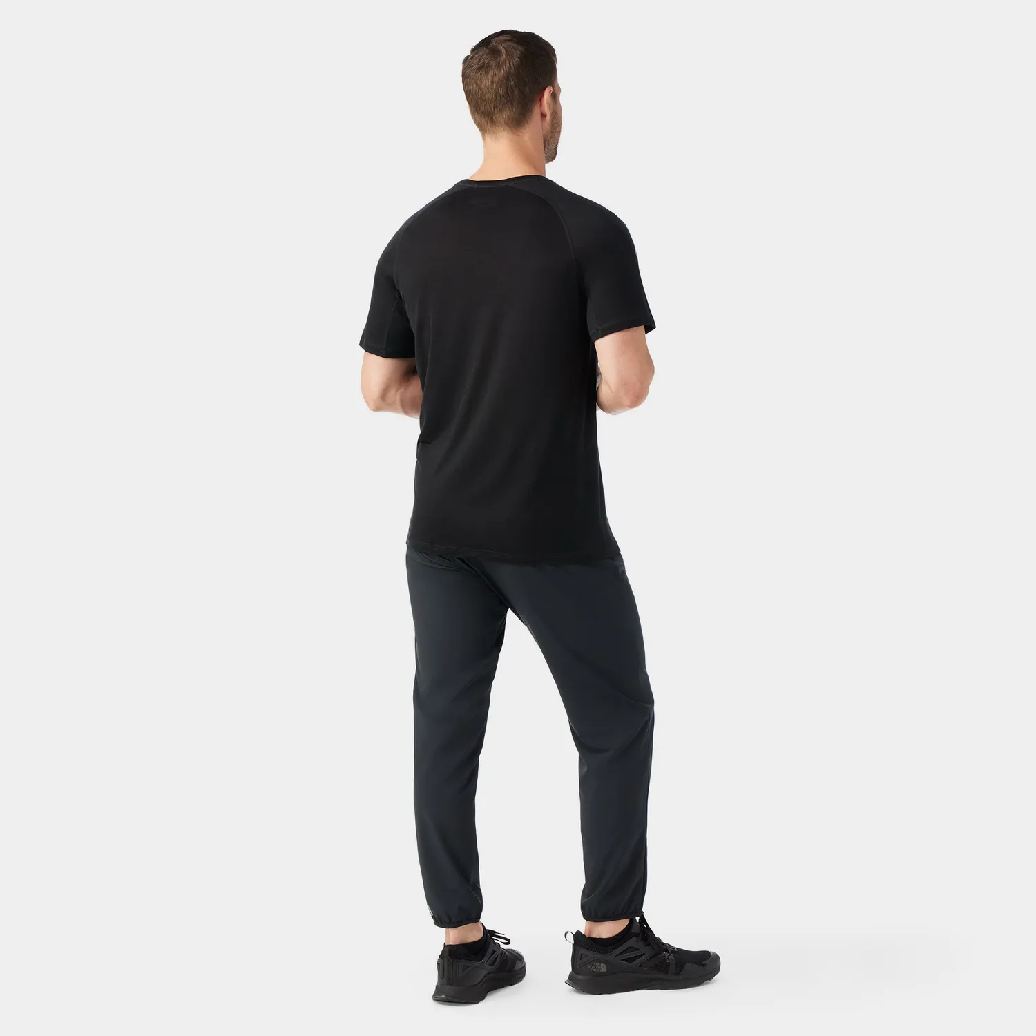 Smartwool Active Ultralite Short Sleeve t-skjorte svart