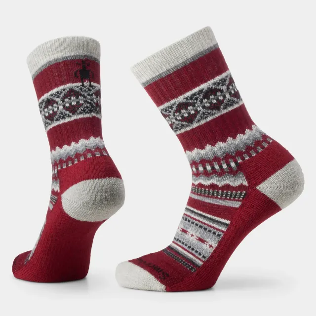 Smartwool Everyday Cozy Snowed In Crew sokker tibetan red