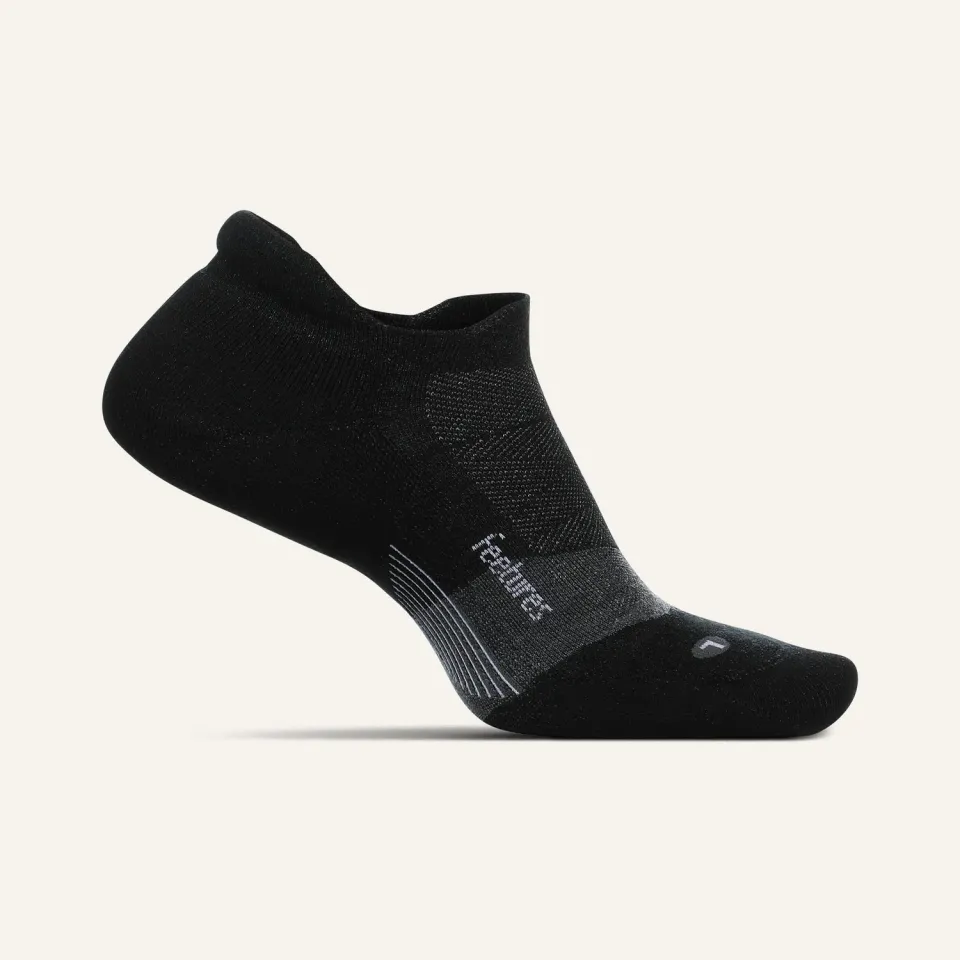 Feetures Merino 10 Max Cushion Tab sokker grå ankel