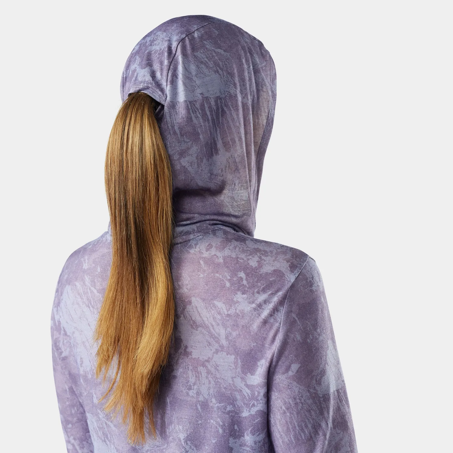 Smartwool Womens Merino Hoodie hettegenser Purple Storm merinoull