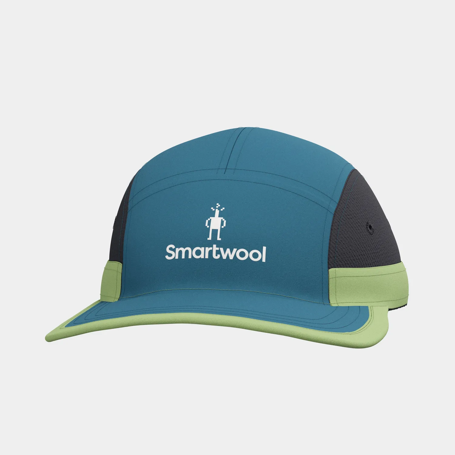 Smartwool 5 Panel Hat caps twilight blue lett