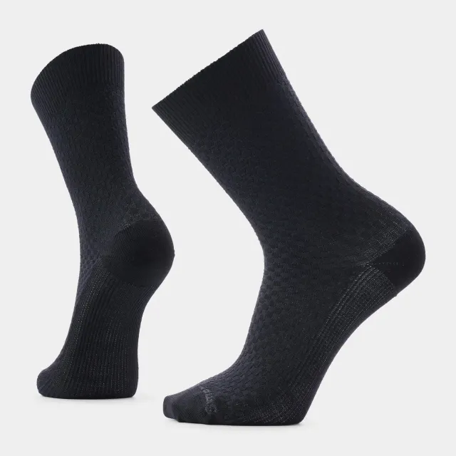 Smartwool Everyday Basketweave crew sokker svart ull