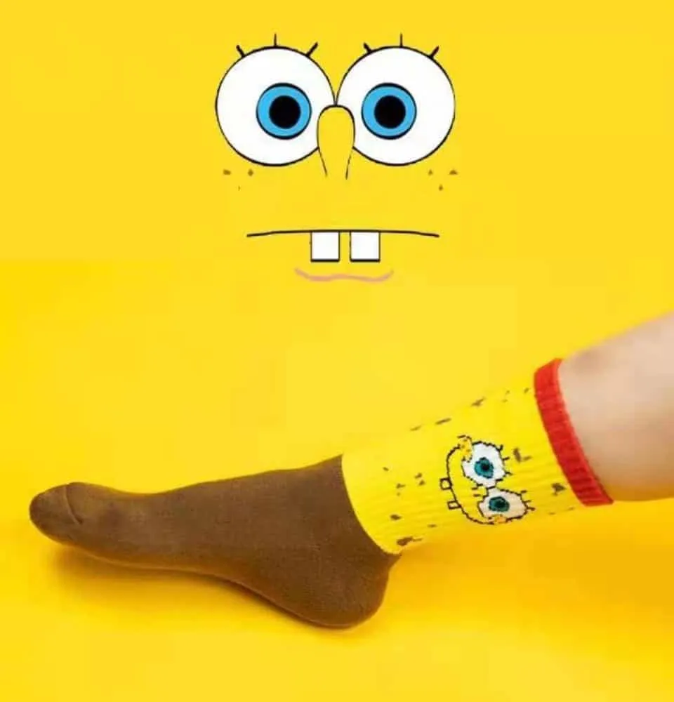 Kule-Sokker Svampebob sokk barn karakterer