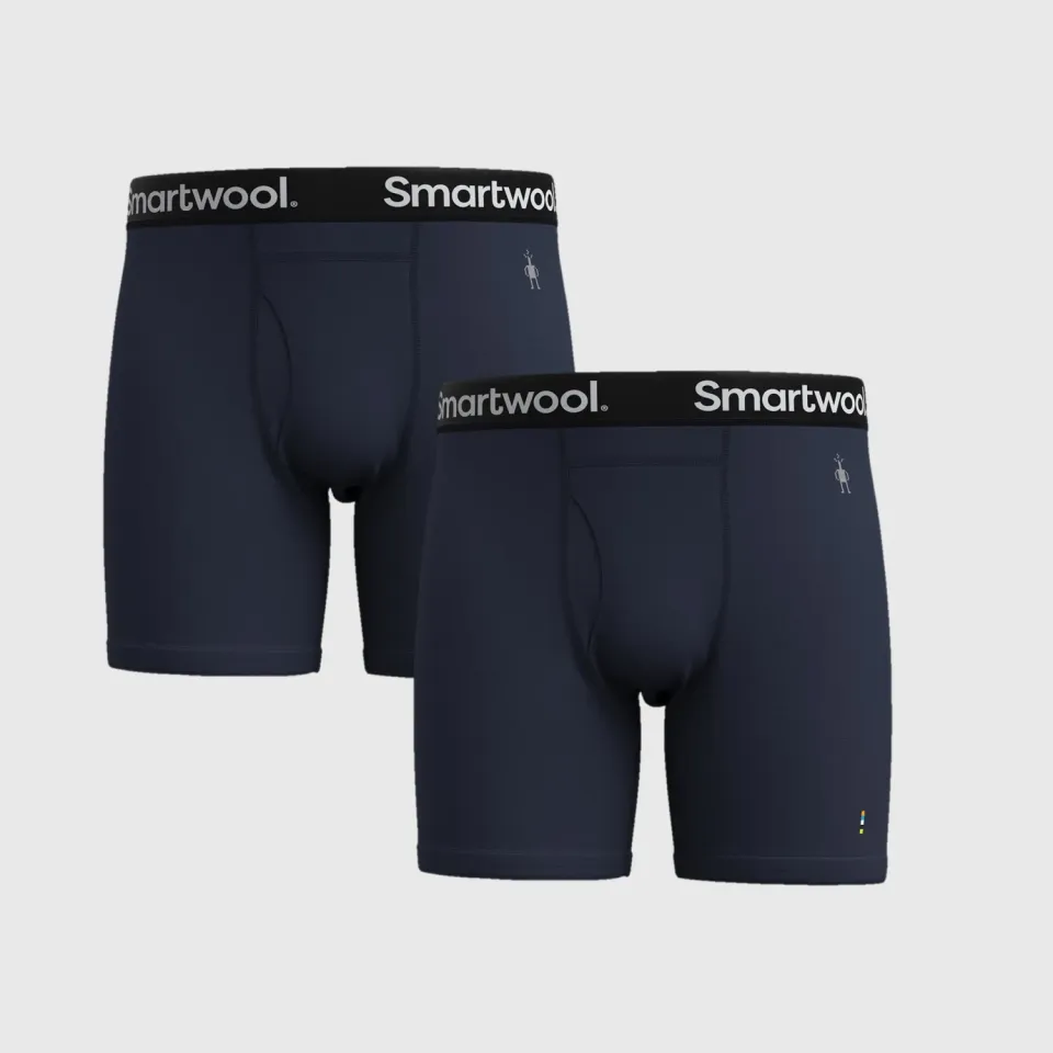 Smartwool Merino Boxer Brief boksershorts herre merino 2-pk
