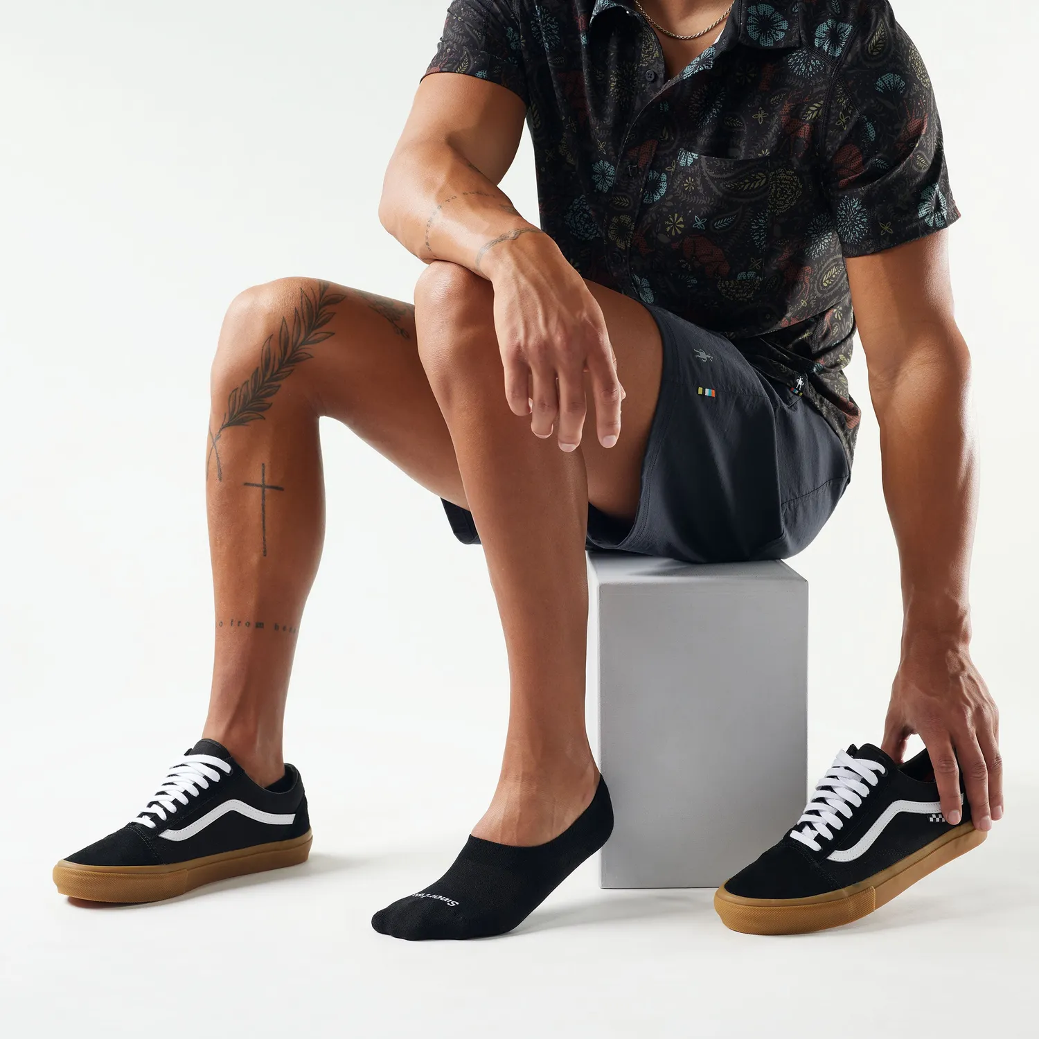 Smartwool Everyday No Show sokker svart usynlig merino