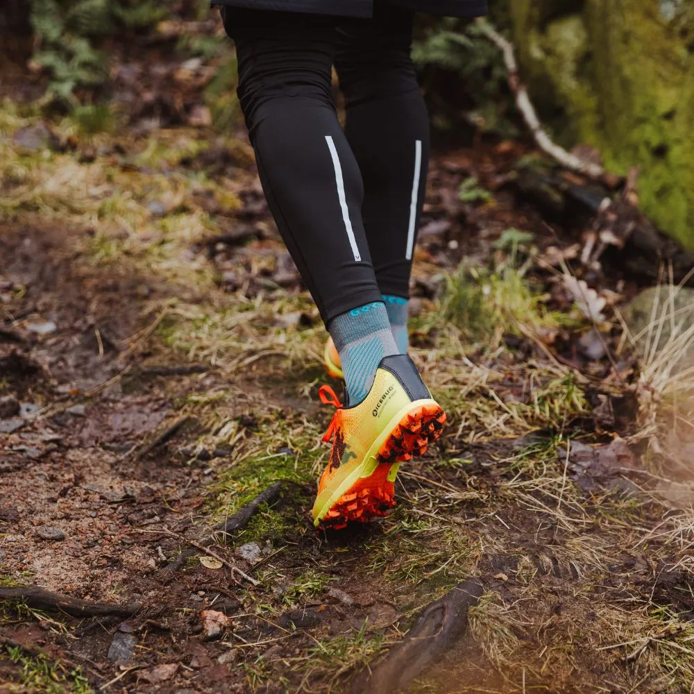 Gococo Trail Running løpesokker grå 35-38 fukttransporterende