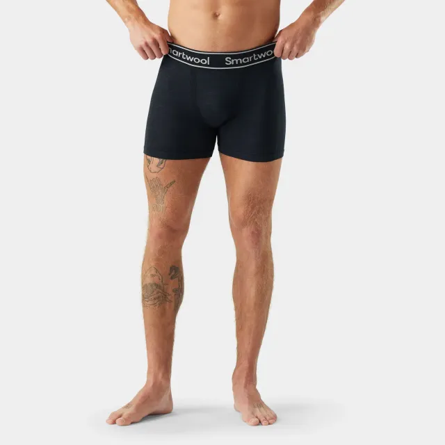Smartwool Intraknit Boxer Brief boksershorts svart merino