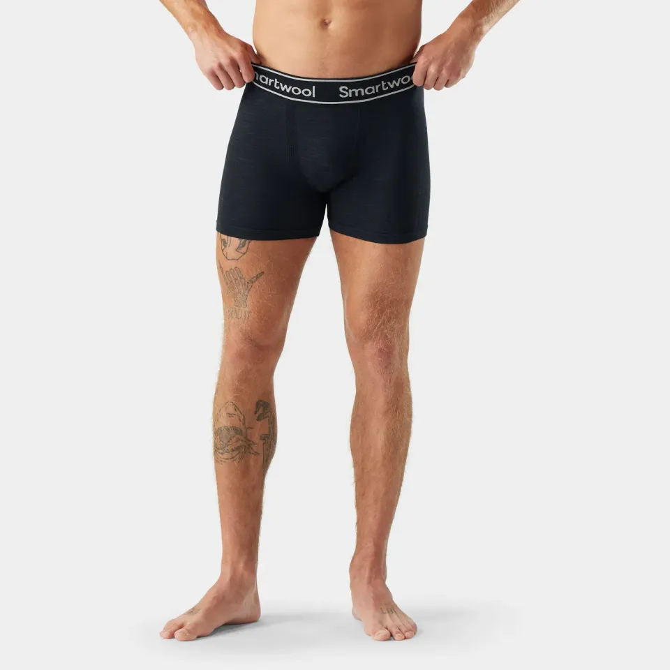Smartwool Intraknit Boxer Brief boksershorts svart merino