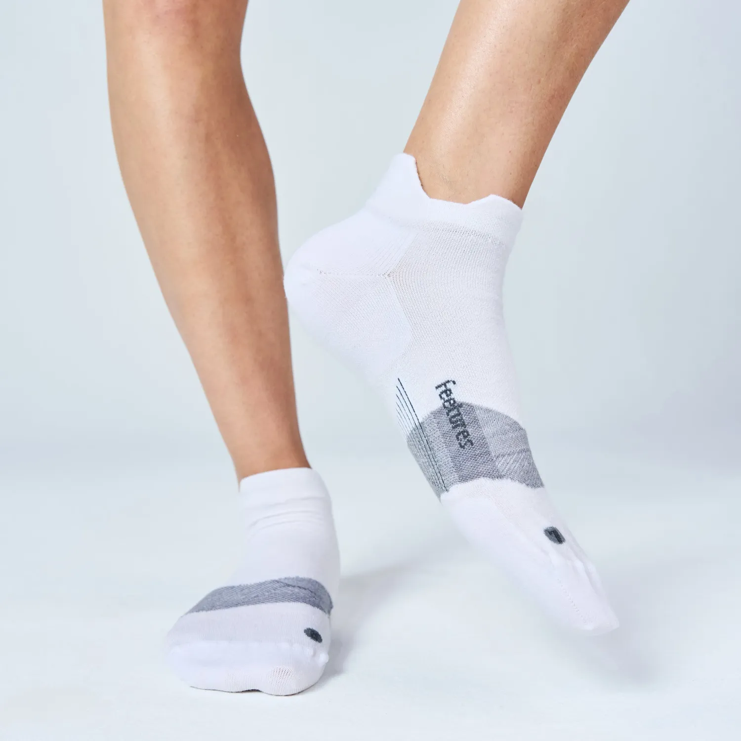 Feetures Merino 10 Ultra Light Tab sokker 6-pack Andy Glaze tynne
