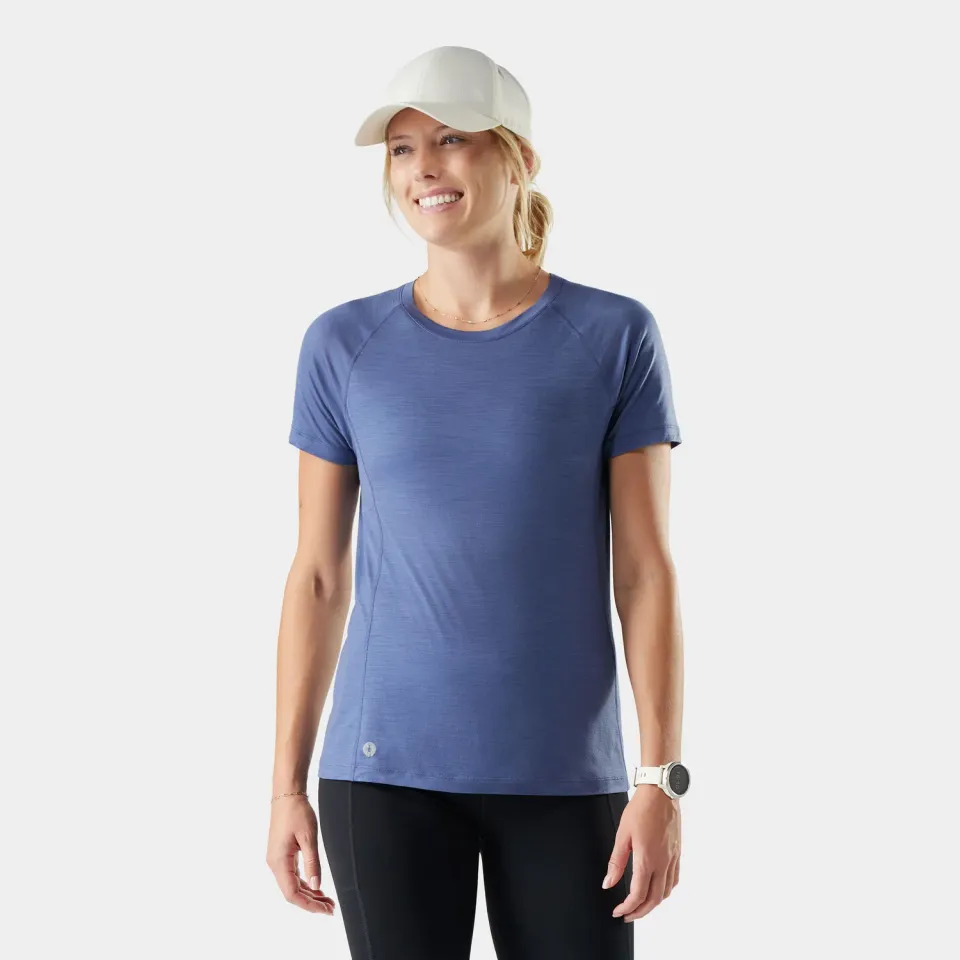Smartwool Active Ultralite t-skjorte blå XS tencel