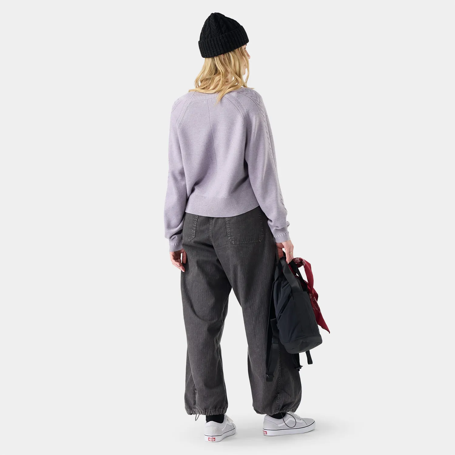 Smartwool Edgewood cardigan Purple Storm ull