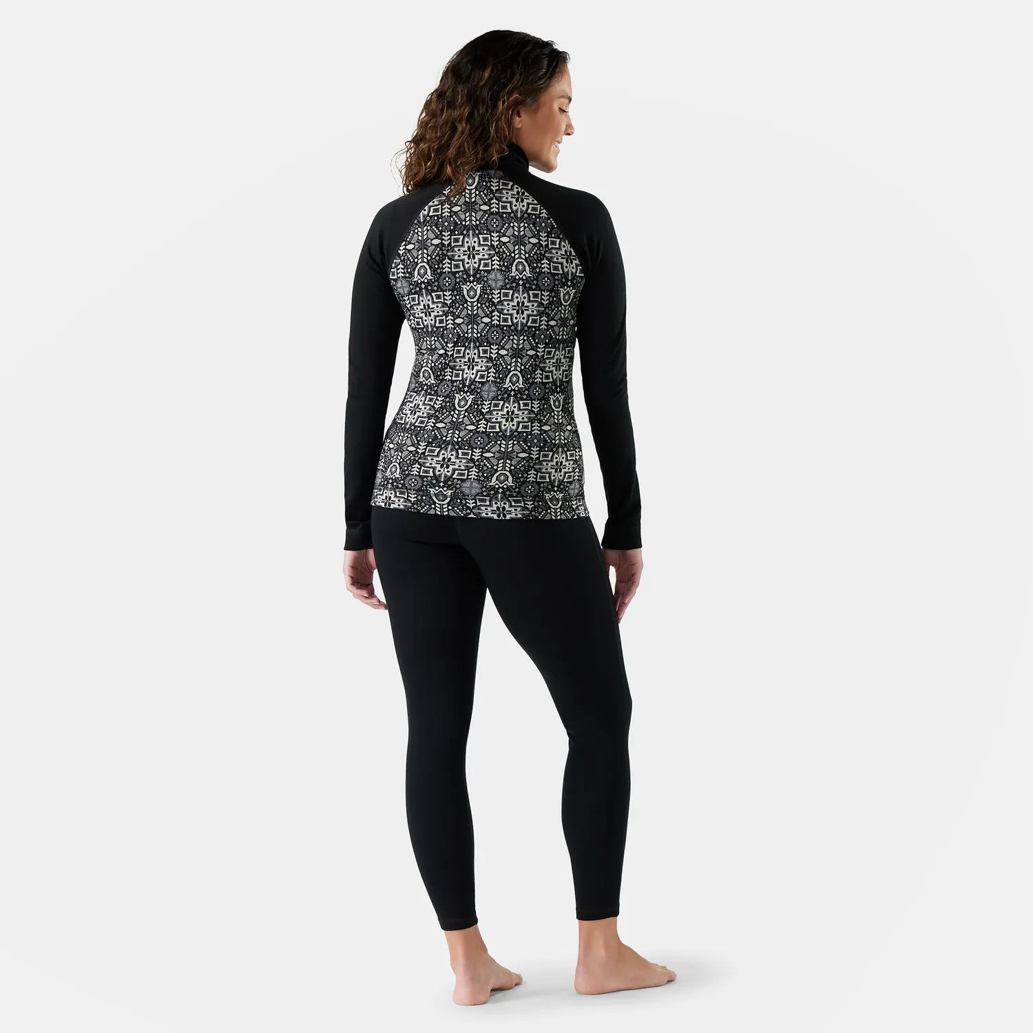 Smartwool Classic Thermal Merino ulltrøye dame sort M