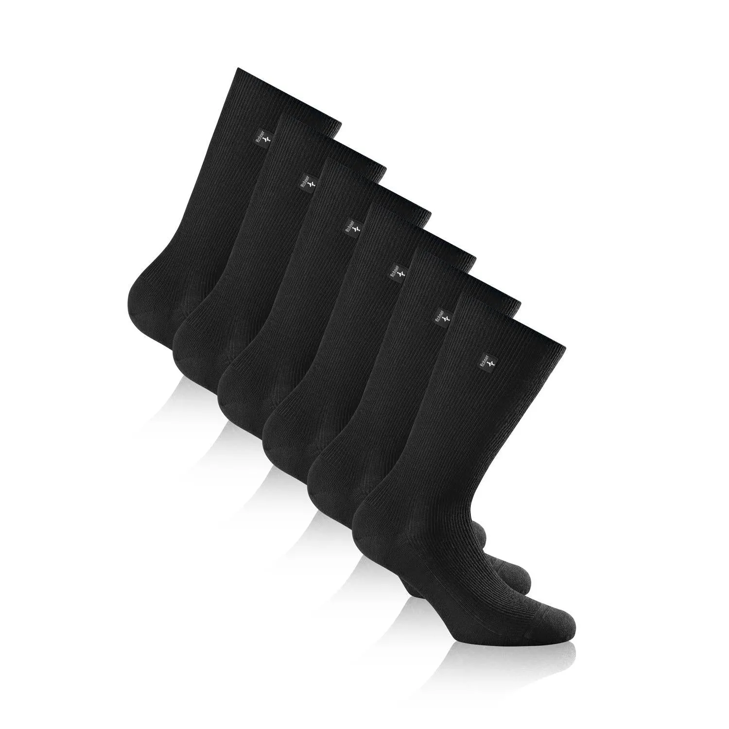 Rohner SupeR X-Mas Box sokker svart 3-pk